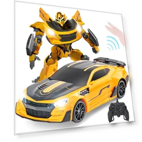Remote Control Transforming Robot Car — Interactive Figures & Robots, JM PH