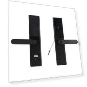 Smart Door Lock Handle with Keyless Entry — Card Readers, mfySpace