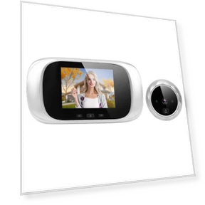 Smart Door Viewer with LCD Display and Night Vision — Cameras & Monitors, Painter