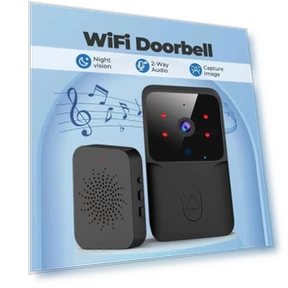 Smart Doorbell with Wireless Camera — Smart Home Security, YJMP