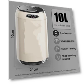Smart Induction Trash Can — Kitchen Cans, The Romantics