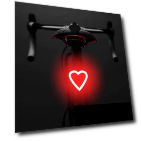 Smart Light-Sensing Bike Tail Light — Vehicle Safety Signals, Hong Decor