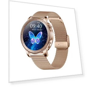 Smart Watch for Women with Route Tracking, Bluetooth Calls, Heart Rate Monitoring, IP67 Water Resistance, Sports Fitness... — Smartwatches, Xiaomi