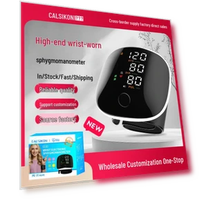 Smart Wrist Blood Pressure Monitor with Voice Notification — Blood Pressure Monitors, GlowEssence
