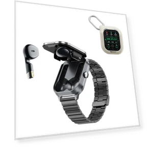 Smartwatch with TWS Earbuds — Smartwatches