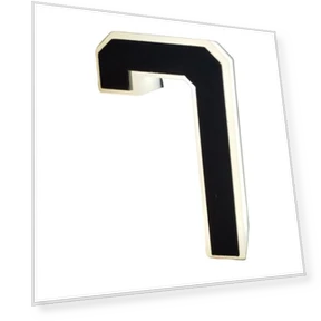 Solar Illuminated Address Plaque — Outdoor Post Lighting, dooob