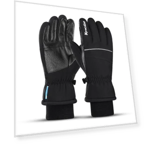 Unisex Fleece Waterproof Touchscreen Gloves for Winter Cycling and Skiing — Gloves & Mittens, SportSurge