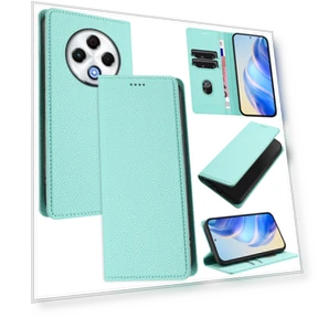 Wallet Case RFID Blocking Litchi Texture Leather Mobile Cover — Phone Accessories, Smartwatch 2025