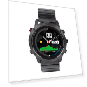 Waterproof Smart Watch with Round Touchscreen — Smartwatches, Igeteck