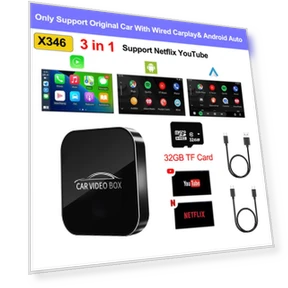 Wireless CarPlay Android Auto Smart TV Box — In-Dash, COOKING-MALL