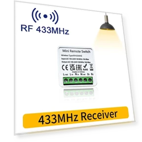 Wireless Switch Module with Remote Control — Relay Control Module, COOKING-MALL