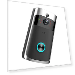Wireless Wi-Fi Video Doorbell — Smart Home Security