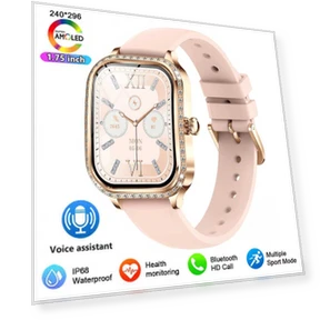 Women's Fitness Smartwatch with AI Voice Control — Smartwatches, Lucky Start