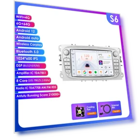 2Din Android Car Multimedia Player with 9-inch Touchscreen — In-Dash, OSSURET