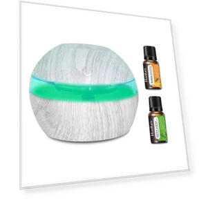 7-Color LED Humidifier and Essential Oil Diffuser — Air Moisturizers, Automobile Club