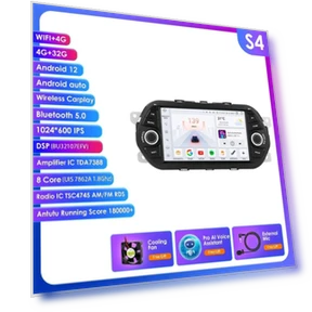 7-inch Android Car Stereo with GPS and CarPlay — Stereo Receivers, Hizpo