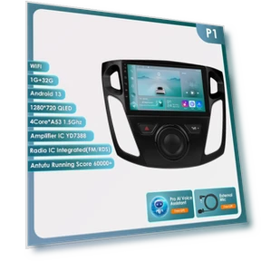 Android Car Radio with GPS Navigation — In-Dash, OSSURET