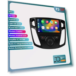 Android Car Radio with Voice Control and GPS Navigation — In-Dash, OSSURET