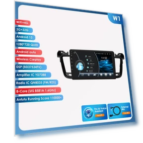 Android Car Stereo with GPS Navigation — In-Dash, OSSURET