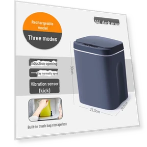 Automatic Deodorizing Trash Can — Kitchen Cans, Jiefeng