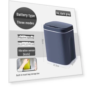 Automatic Deodorizing Trash Can — Waste Management Solutions, DAISHU