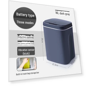 Automatic Deodorizing Trash Can — Kitchen Cans