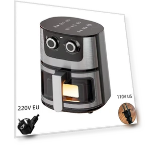 Automatic Intelligent Air Fryer — Air Fryers, Factory Discount Outlet