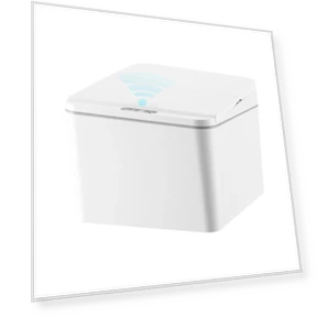 Automatic Trash Can with Lid — Kitchen Cans, Xinfudi