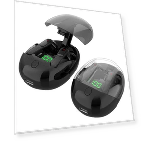 Bluetooth 5.3 Headset with Touch Control — Over-Ear Headphones, Junmaocun