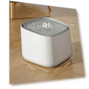Cat Water Fountain with Automatic Recirculation — Fountains, Sihuasheng