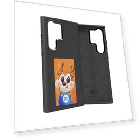 DIY E-ink Screen Phone Case with NFC Projection — Basic Cases, ZJM Mall