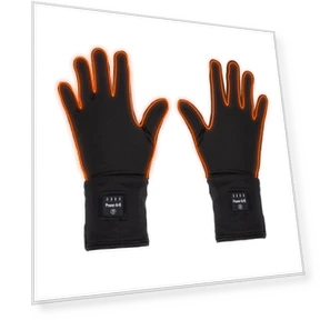 Electric Heated Gloves with Smartphone Touch Compatibility — Gloves, Japan Zen Mall