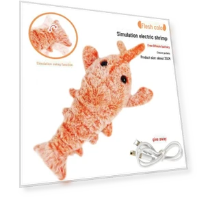 Electric Jumping Lobster Cat Toy — Interactive, AI Supermarket