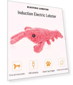 Electric Jumping Lobster Cat Toy — Cat Playthings, AI Supermarket