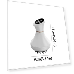 Electric Rechargeable Meridian Brush Multifunctional Massager Vacuum Therapy Device — Rollers & Pens, quanyu