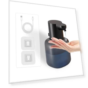 Electric Waterproof Foam Soap Dispenser with Adjustable Levels — Care Dispensers, HIMO Group