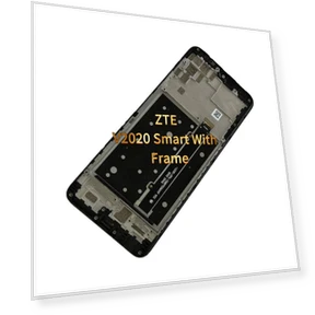 Full LCD Screen and Digitizer Assembly with Frame — Touchscreen Panels, ZTE