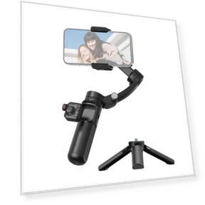 Handheld 3-Axis Stabilizer Gimbal for Smartphone — Steady Shots, TOKQI