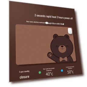 Heated Waterproof Desk Mouse Pad Medium Smart Timer — Thermal Comfort Solutions, JDST online