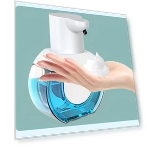 Large Capacity Touchless Desktop or Wall-Mounted Waterproof Smart Infrared Automatic Sense Foam/Liquid Soap Dispenser — Care Dispensers, Automatic Soap Dispenser