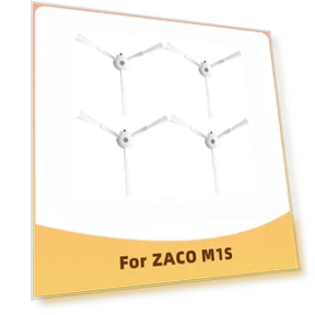 Main Side Brush, Hepa Filter, Mop Rag Cloth Spare Parts — Parts & Accessories, ZACO