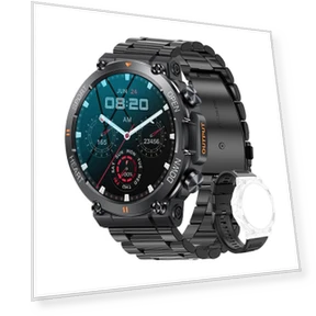 Men's Bluetooth Smart Watch with Call Function, Sports Fitness Tracker, Heart Rate Monitor — Smartwatches, MEVADEN