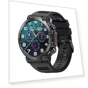 Men's Bluetooth Smart Watch with Call Function, Fitness Tracker, Heart Rate Monitor — Smartwatches, MEVADEN