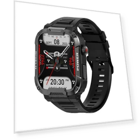 Men's Smart Watch with Military Health Monitor, AI, Bluetooth Voice Call, Fitness Waterproof Sports — Smartwatches, ElectronicsHome