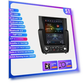 Multimedia Video Player with GPS and CarPlay — In-Dash, OSSURET