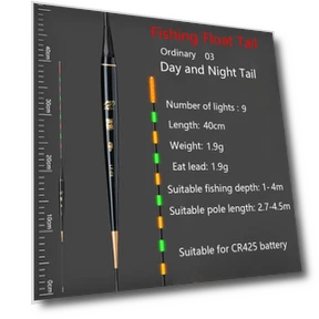 Night Fishing Smart Float with Bite Alarm — Bite Indicators, Marathon