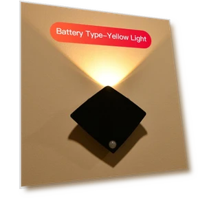 Night Lights LED Motion Sensor Wall Lamp — Outdoor Security & Flood Lighting, Lingmei