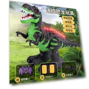Oversized Spray Tyrannosaurus Rex Remote Control Deformation Robot — Interactive Figures & Robots, TK Toys