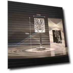 Portable Crystal LED Desk Lamp — Book Lights, LIUXING