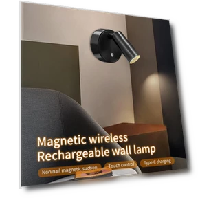Rechargeable LED Spotlight Magnetic Wall Lamp — Night Lights, Automobile Club
